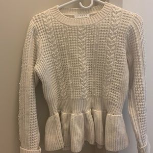 Sandro Sweater with Pearls on it (size: FR38)